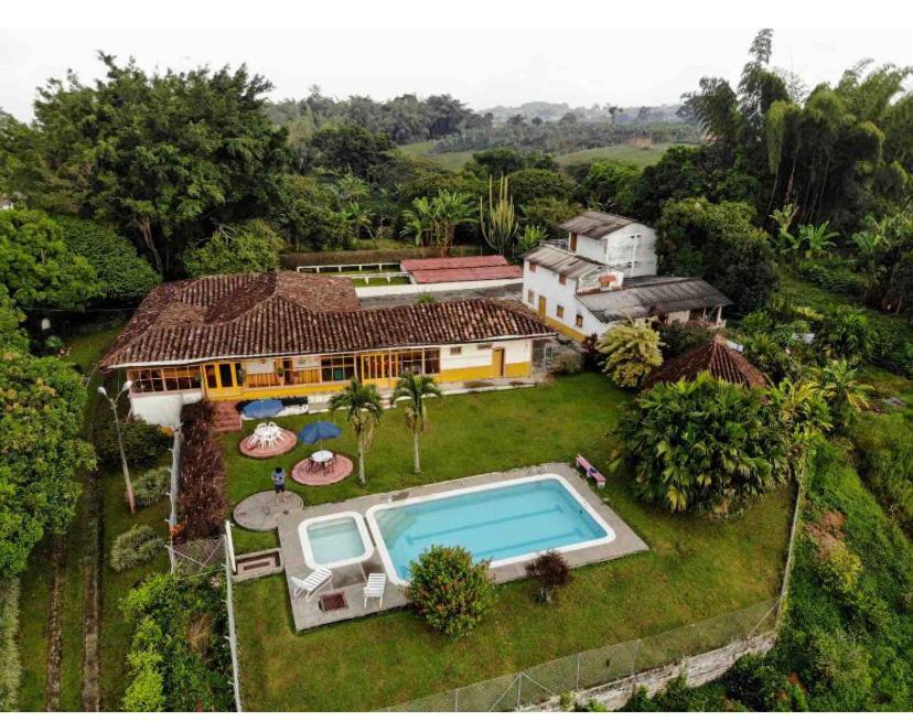 Finca Cafetera En El Quindio Quimbaya Eksteriør bilde